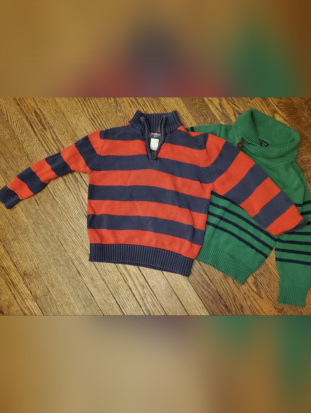 Knit Pullover Sweater From Baby Gap (5) And Oshkosh (6)